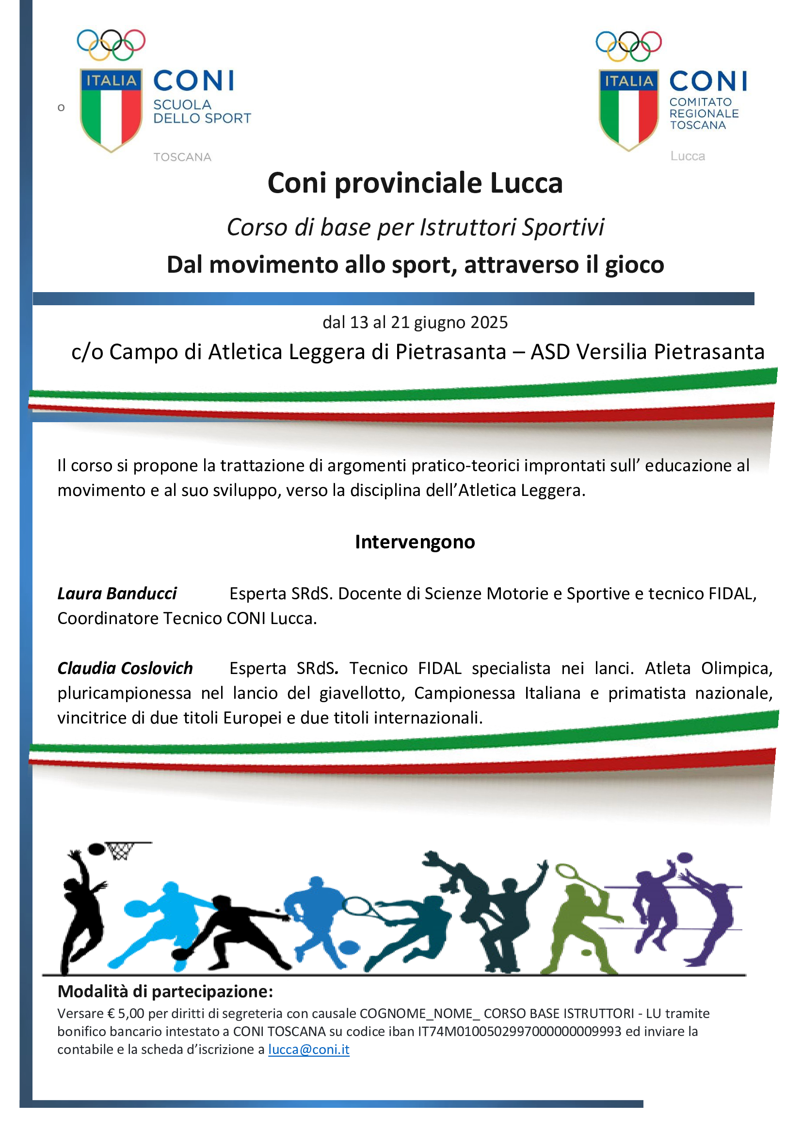 Dal movimento allo sport, attraverso il gioco