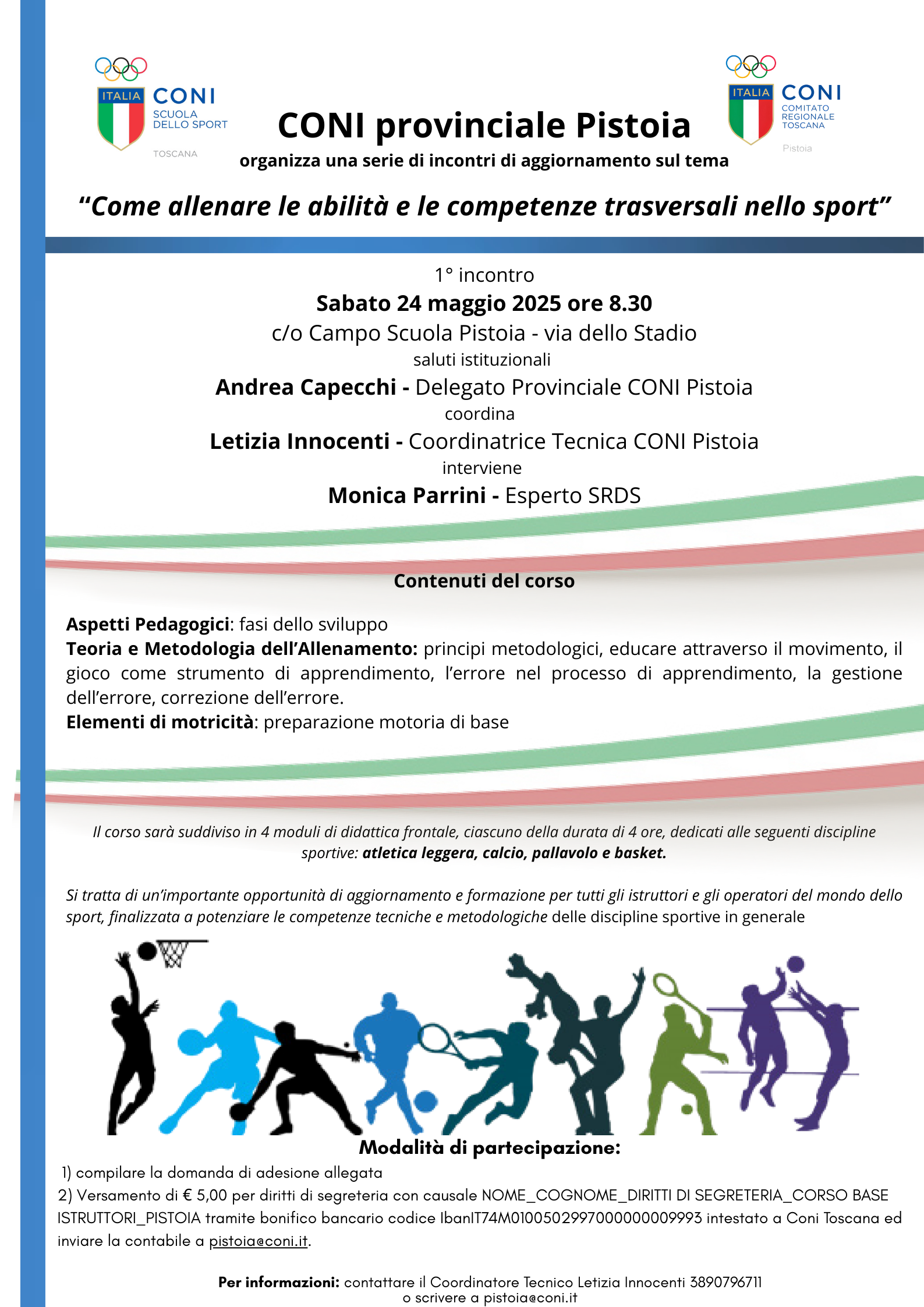 COME ALLENARE LE ABILITA' E LE COMPETENZE TRASVERSALI NELLO SPORT