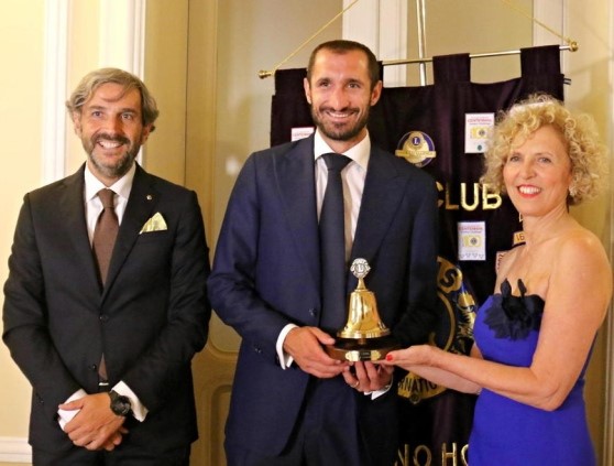 Premio Lions a Chiellini
