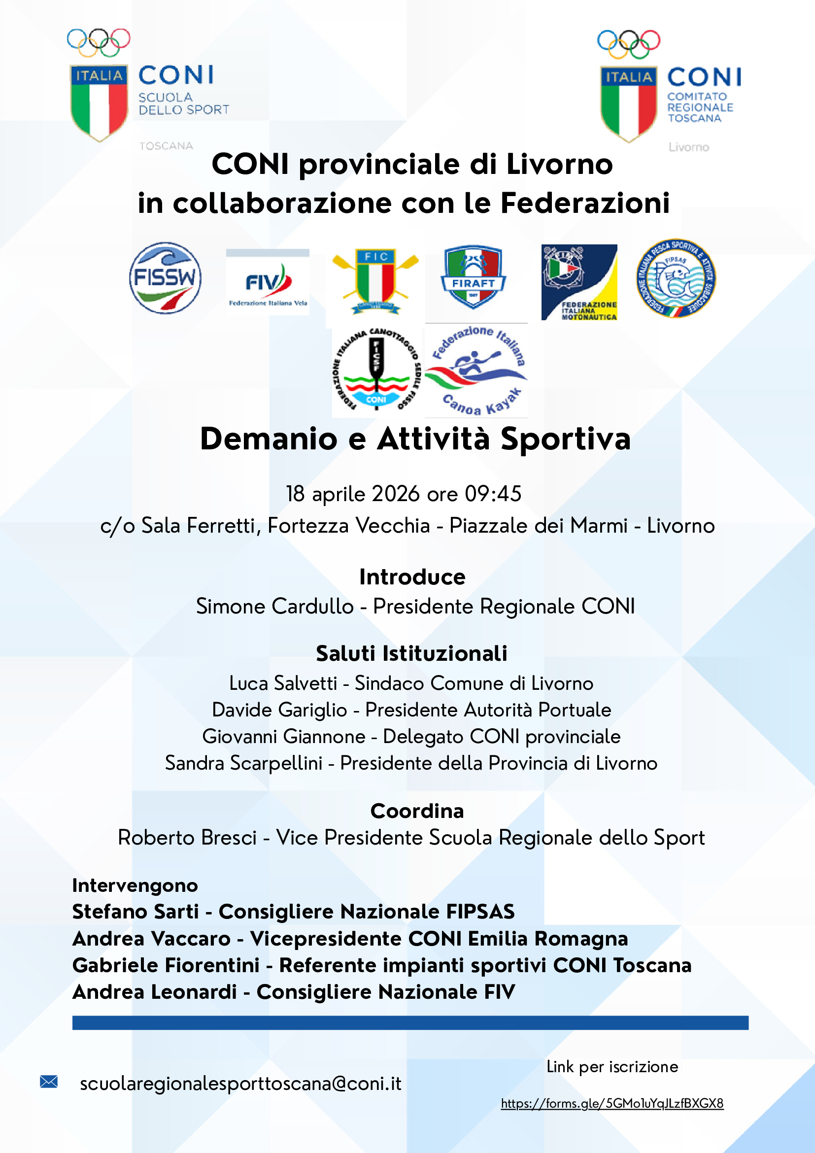 Demanio e Attività Sportiva